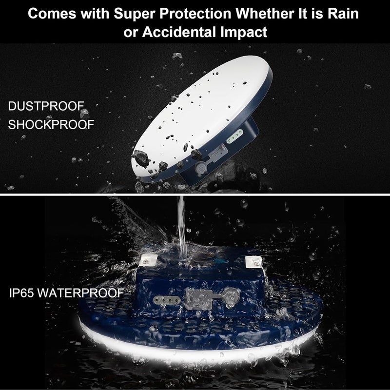 iodoo 16500mAh 3000LM 3000K 6000K Flashlight Portable LED Camping Lantern Rechargeable Light 60W with Magnet IP65 Waterproof Tent Light Power Failure - Image 5